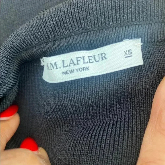 MM Lafleur The Harlem skirt - Jardigan Knit In Black Size X-Small - Picture 3 of 9